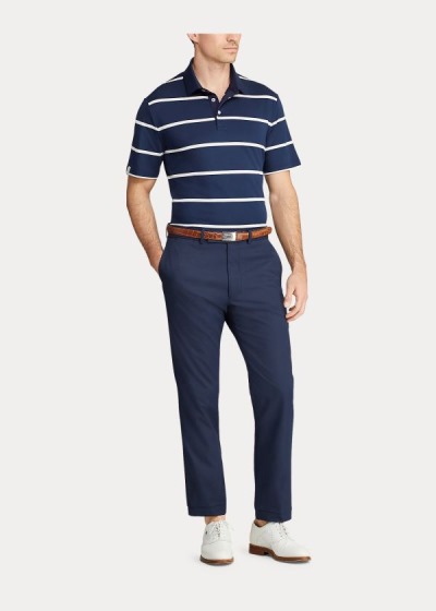 Men's Ralph Lauren Classic Fit Tech Piqué Polos | 803246UBI